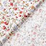 Tela de viscosa estampado de florecillas – blanco,  thumbnail number 4