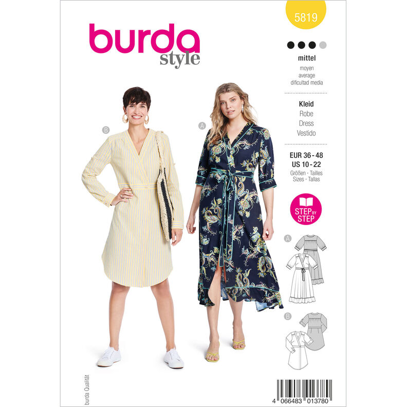 Vestido | Burda 5819| 36-48,  image number 1