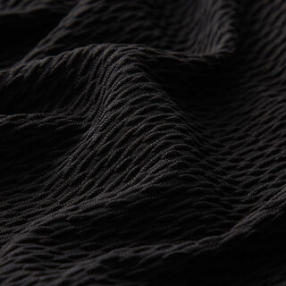 Patrón de crochet doble de punto fino – negro, 