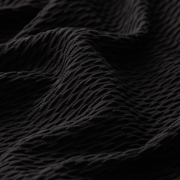 Patrón de crochet doble de punto fino – negro,  image number 2