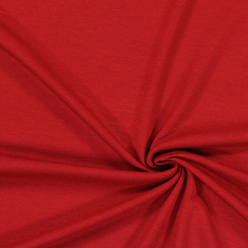 Tela de jersey de viscosa Mediana – carmín,  image number 1