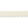 Volantes elásticos [15 mm] – blanco lana,  thumbnail number 1