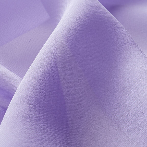 Chifón de seda – lila pastel,  image number 3