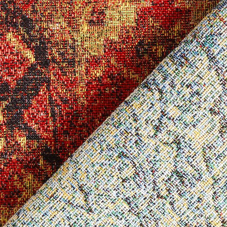 Tela decorativa Tapiz tejido de alfombra – terracotta/rojo fuego,  image number 6