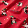 Panel Felpa francesa veraniega Pingüino en la nieve – rojo,  thumbnail number 2