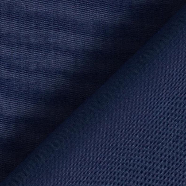 Mezcla de poliéster y algodón de fácil cuidado – azul marino,  image number 3