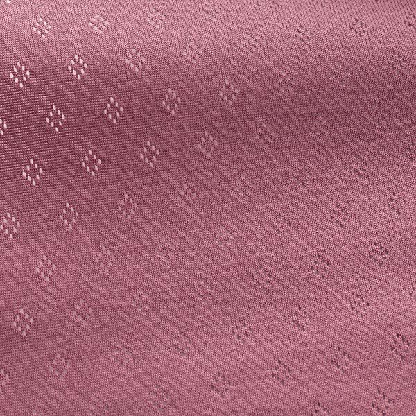 Jersey de punto fino con patrón de agujeros – violeta pastel,  image number 1