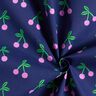 Algod&oacute;n revestido Bonitas cerezas &ndash; azul marino,  thumbnail number 3