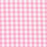 Tela de algodón Cuadros vichy 1 cm – rosa/blanco,  thumbnail number 1