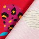 Tela de jersey de algodón Frutas animales | DIY Eule – rojo – Muestra,  thumbnail number 5