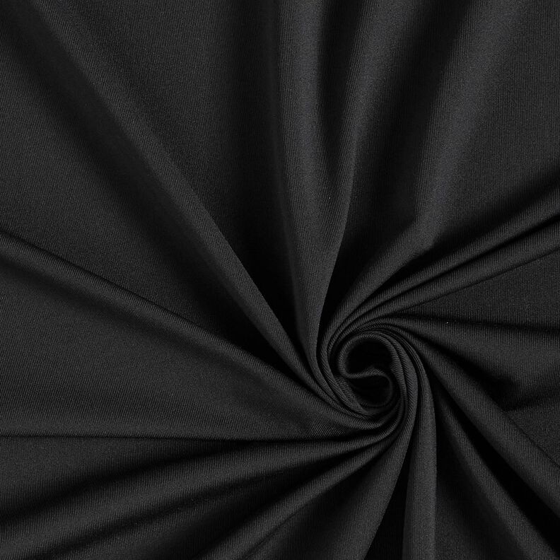 Jersey cepillado interior liso – negro,  image number 1
