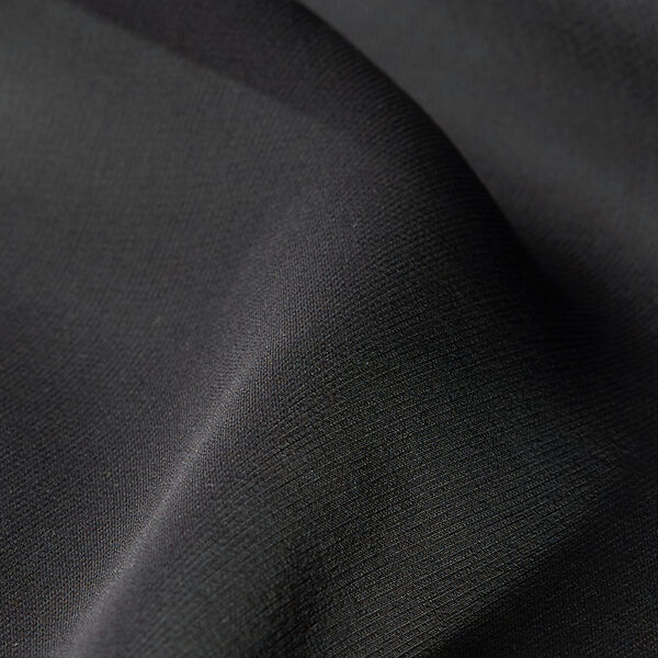 Chifón de seda – negro,  image number 3