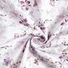 Tela decorativa Popelina de algodón Mariposas y orquídeas – violeta pastel,  thumbnail number 3