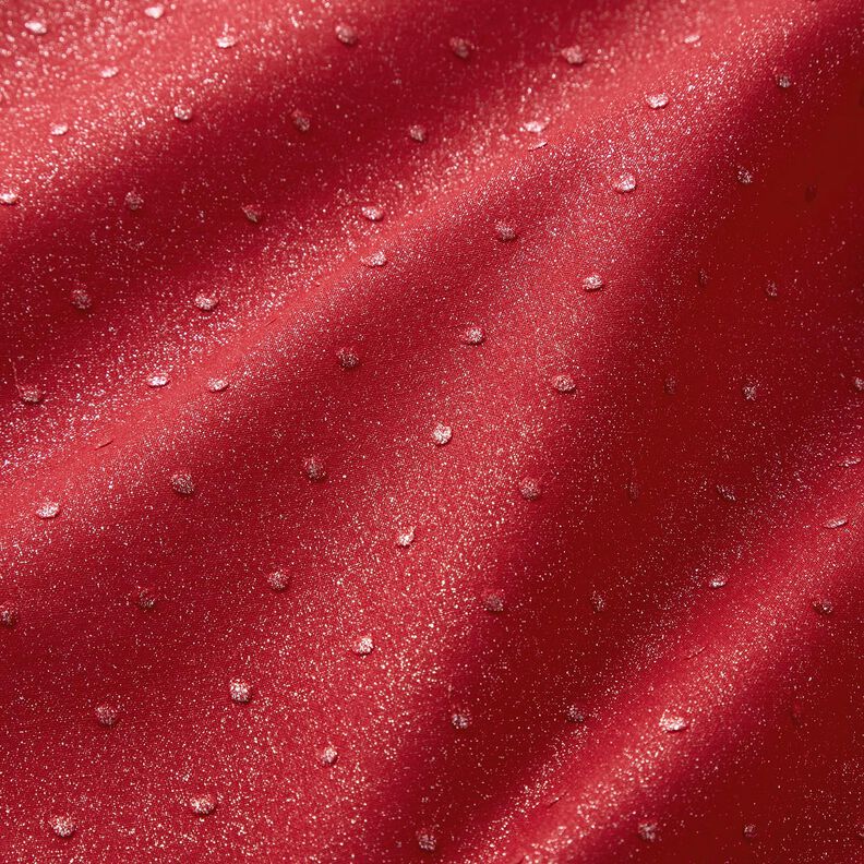 Batista de algodón dobby brillante – rojo,  image number 2