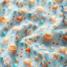 Popelina de algodón Universo Impresión digital – azul claro,  thumbnail number 2