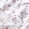 Tela decorativa Popelina de algodón Mariposas y orquídeas – violeta pastel,  thumbnail number 2