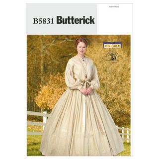 Disfraz histórico, Butterick 5831|34 - 42, 