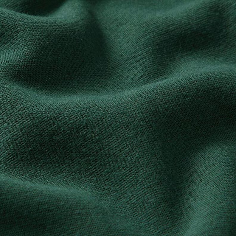 Polar alpino Tela de sudadera suave Uni – verde oscuro,  image number 3