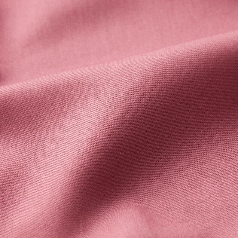 Satén de algodón Uni – rosa viejo oscuro,  image number 3