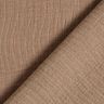 Mezcla de lino y algodón Jacquard Estampado onda – marrón medio,  thumbnail number 1