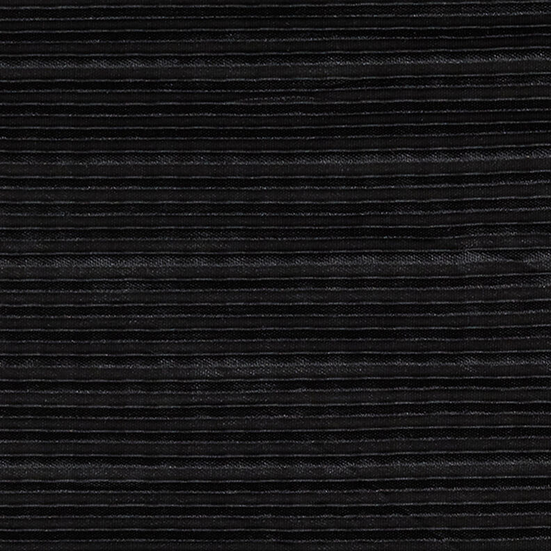 Tela de jersey Plisado – negro,  image number 1