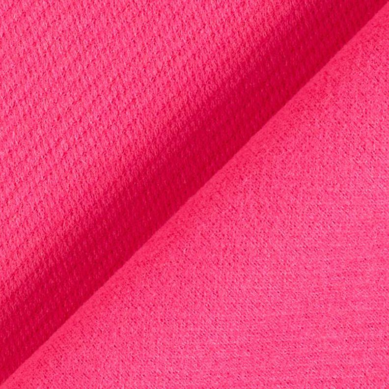 Tela para abrigos mezcla de lana lisa – rosa intenso,  image number 3