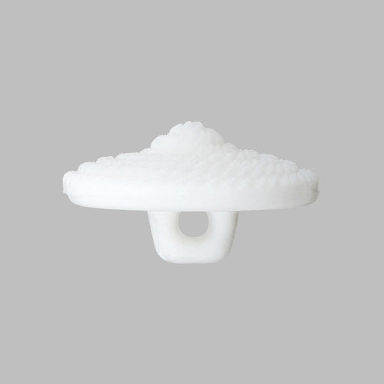 Botón de plástico Glandorf – blanco,  image number 2