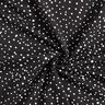 Tela de jersey de algodón Puntos irregulares – negro,  thumbnail number 3