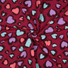 Sudadera Rugosa Corazones de colores | Poppy Fabrics &ndash; frambuesa,  thumbnail number 3