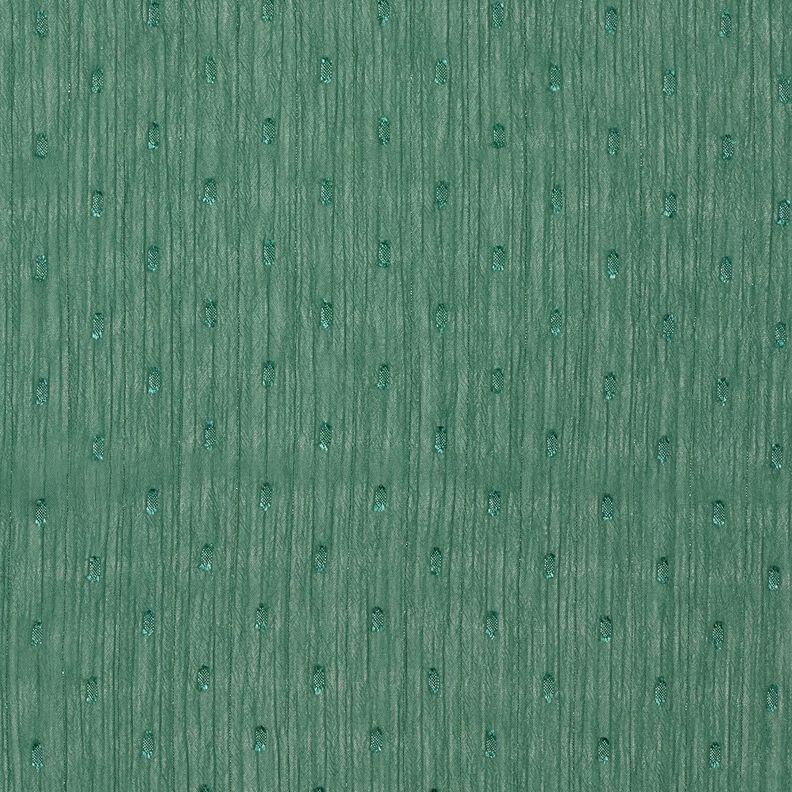 Gasa Dobby metálico raya diplomática – verde pino/plata metalizada,  image number 1