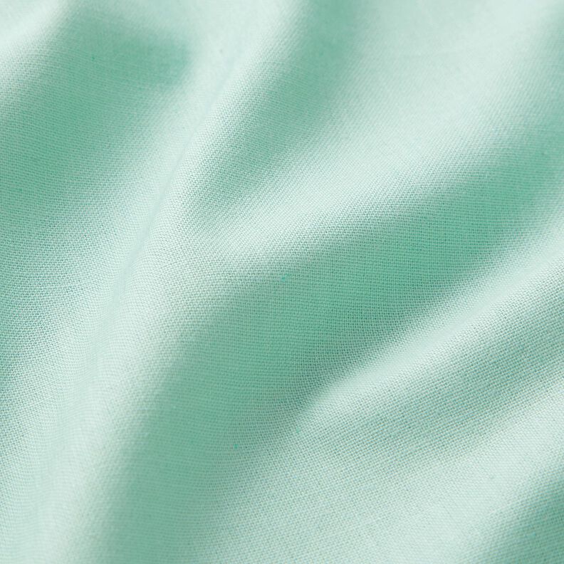 Tela de algodón Popelina Uni – menta suave,  image number 2