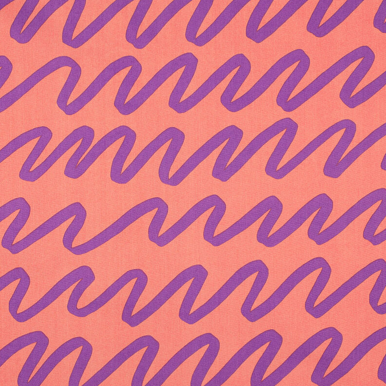 Popelina de algodón Making Waves | Nerida Hansen – coral,  image number 1