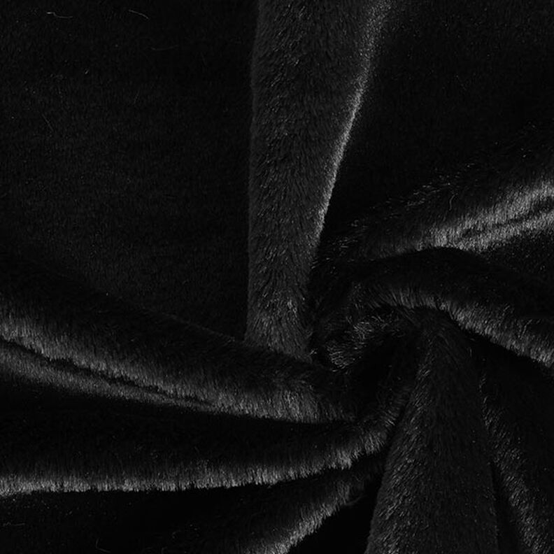 Tela de tapicería Piel sintética – negro,  image number 1