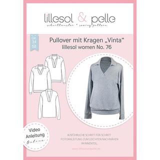 Pull-over Vinta | Lillesol & Pelle No. 76 | 34-58, 
