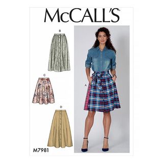 Falda, McCall‘s 7981 | 32-40, 