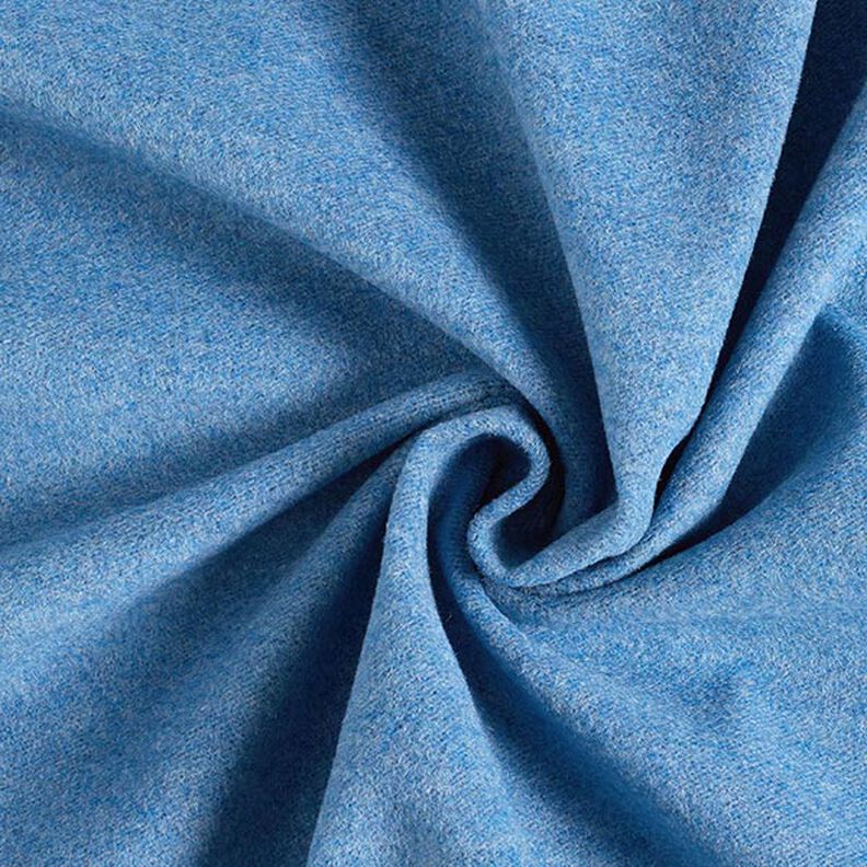 Lana lisa impermeable – azul brillante,  image number 1