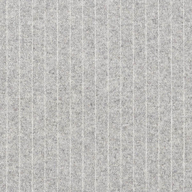 Jacquard de punto rayas cepilladas – gris claro,  image number 1