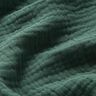 GOTS Muselina de algodón de tres capas – verde oscuro,  thumbnail number 3