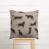 Tela decorativa Panama media Gatos &ndash; negro,  thumbnail number 6