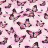 Tela de jersey de algodón Mariposa esbozadas | Glitzerpüppi – violeta pastel,  thumbnail number 2