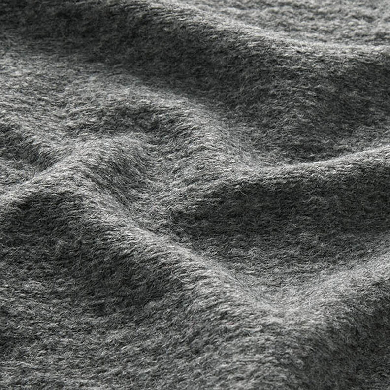 Tela de abrigo mezcla de lana melange – granito,  image number 2
