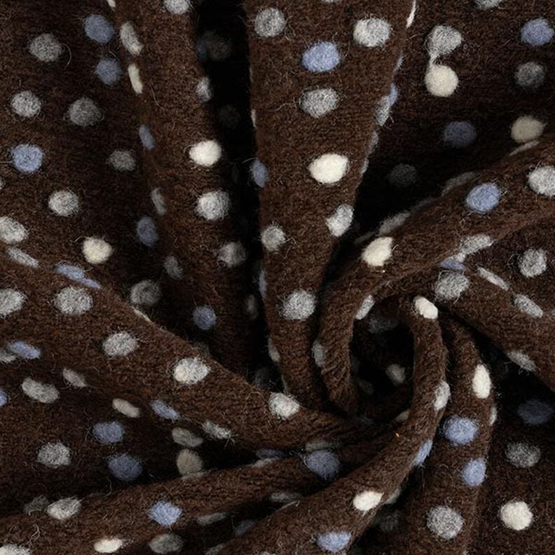 Punto de lana Granos de colores – marrón oscuro,  image number 3