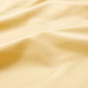 Tela de jersey de algodón Uni mediano – amarillo vainilla, 
