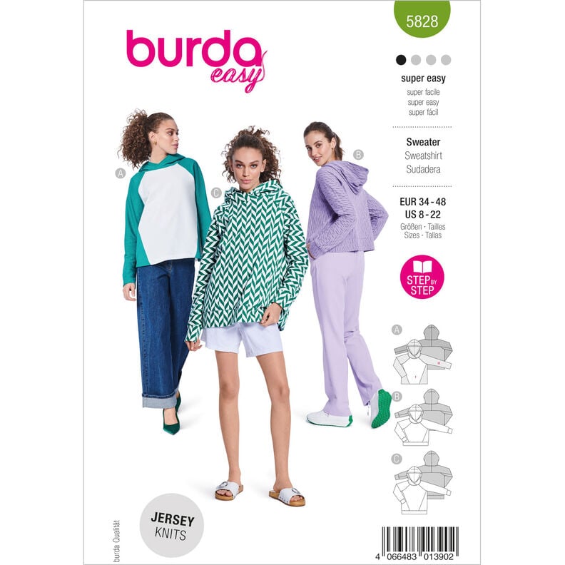 Suéter | Burda 5828 | 34-48,  image number 1