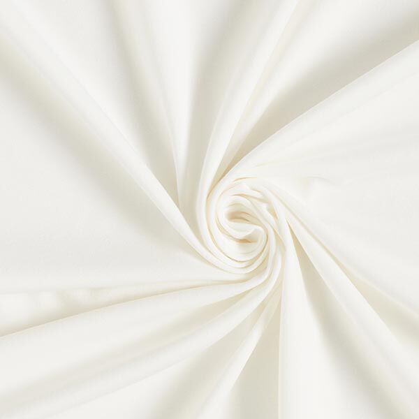 GOTS Tela de jersey de algodón | Tula – blanco lana,  image number 1