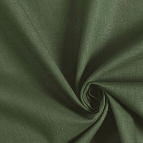 Tejido de lino con mezcla de ramio mediano &ndash; verde pino, 