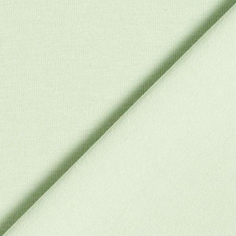 GOTS Tela de jersey de algodón | Tula – verde pastel,  image number 3
