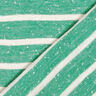 Tela de jersey de viscosa rayas horizontales – verde esmeralda/blanco,  thumbnail number 4