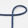 Cordel de algodón Lúrex [Ø 5 mm] – azul vaquero,  thumbnail number 1