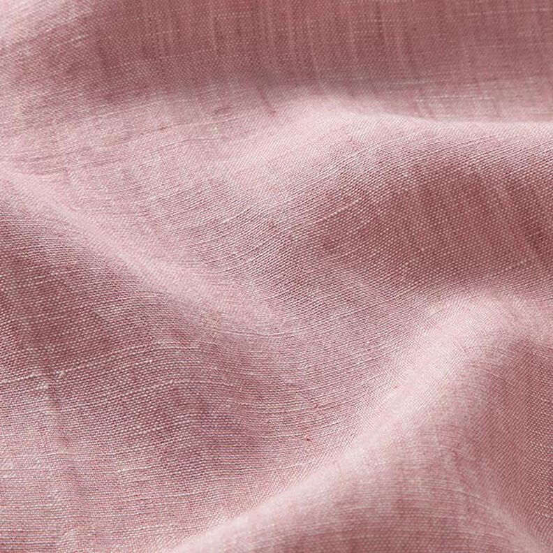 Lino puro Melange – rosa antiguo,  image number 3